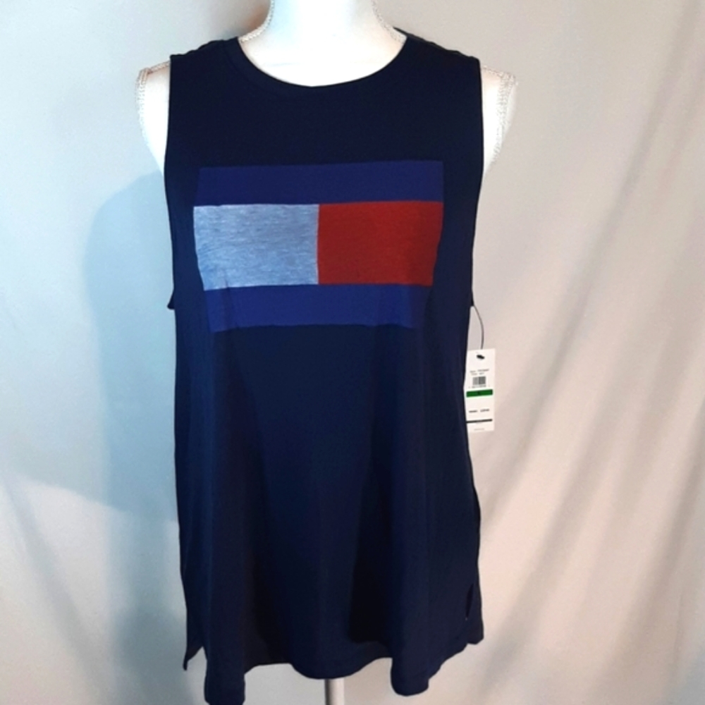 NwT Tommy Hilfiger sport tanktop tennis golf size Large
